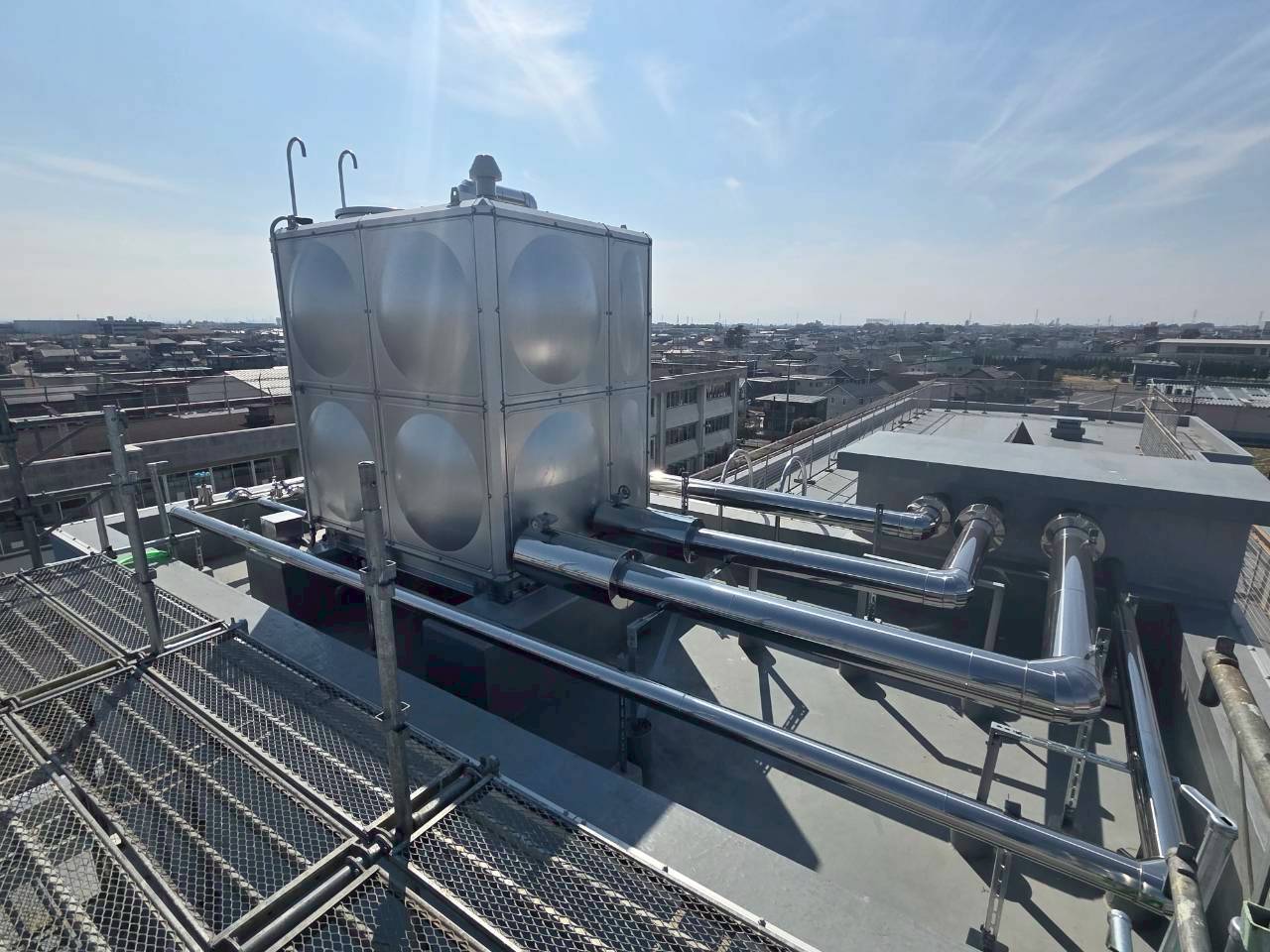 太田市立旭小学校 高架水槽ほか改修工事